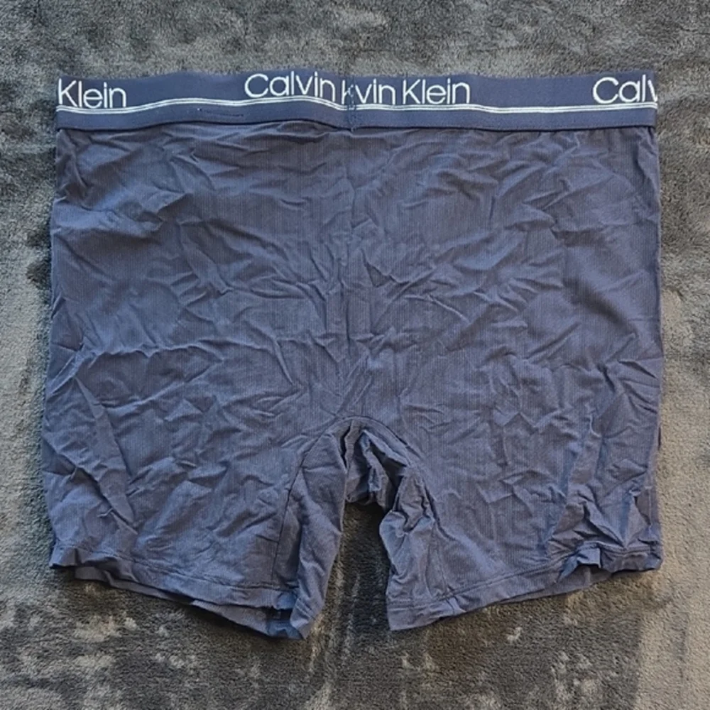 Calvin Klein Blue Boxer Briefs Premium Comfort - Picture 6 of 7